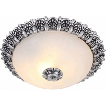 Brilagi - Stropna svjetiljka FRESCO 2xE27/40W/230V Ø 30 cm srebrna