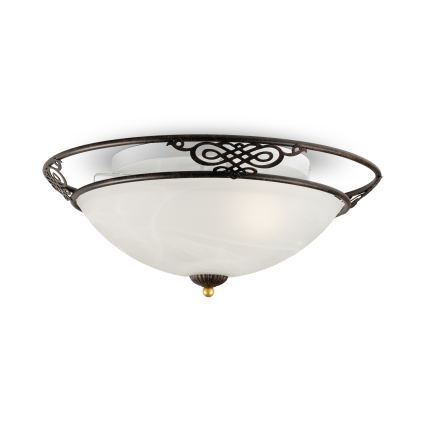 BRILAGI - Stropna svjetiljka FRESCO 2xE27/40W/230V Ø 43 cm smeđa