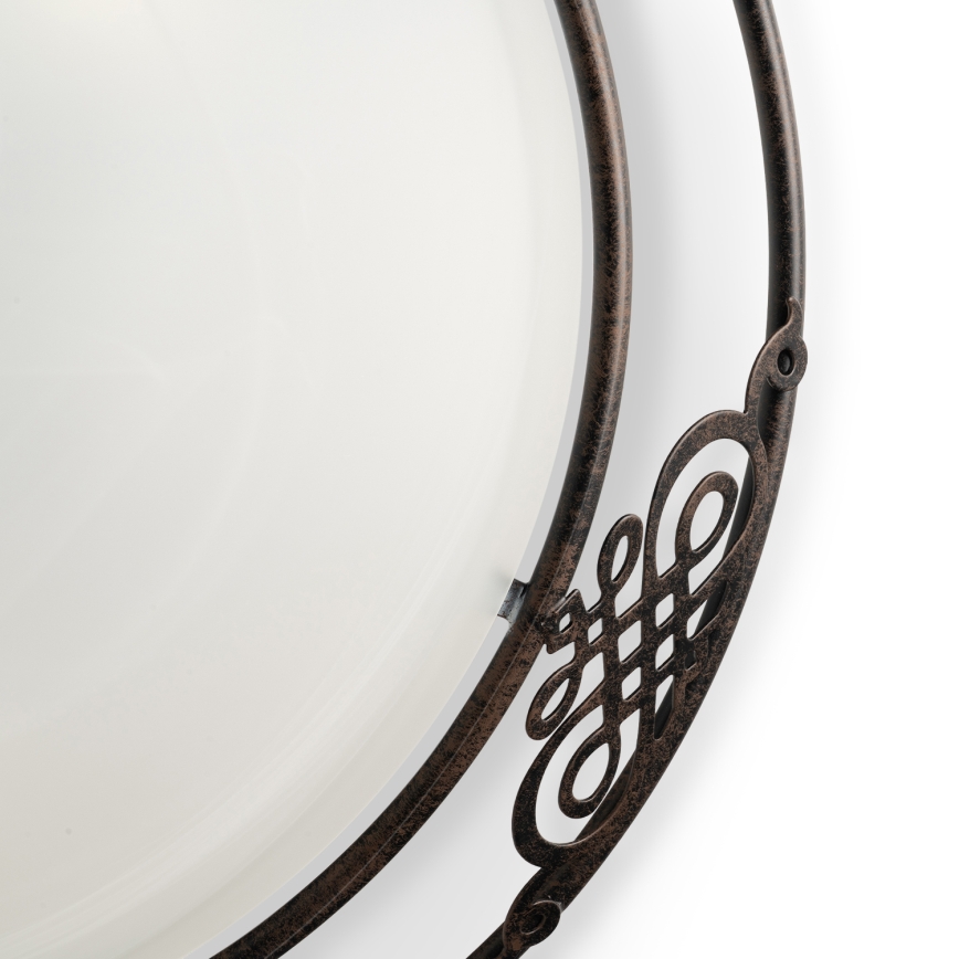BRILAGI - Stropna svjetiljka FRESCO 2xE27/40W/230V Ø 43 cm smeđa