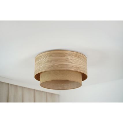 Brilagi - Stropna svjetiljka MONTANA BOHO 1xE27/15W/230V pr. 45 cm smeđa