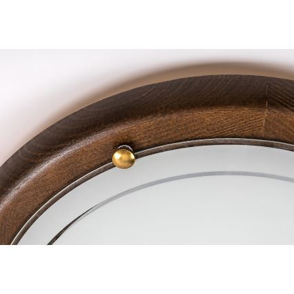 Brilagi - Stropna svjetiljka ORBIS 1xE27/60W/230V Ø 30 cm borovina