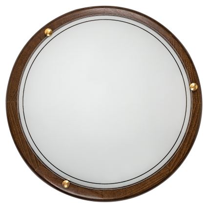 Brilagi - Stropna svjetiljka ORBIS 2xE27/60W/230V, promjer 38 cm, borovina