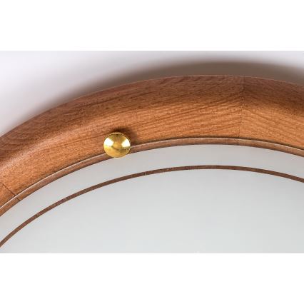 Brilagi - Stropna svjetiljka ORBIS 2xE27/60W/230V Ø 38 cm borovina