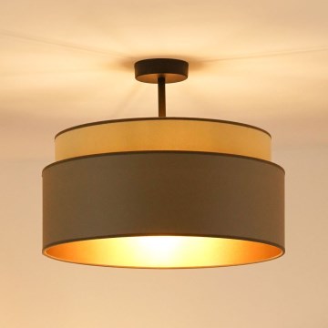 Brilagi - Stropna svjetiljka OREGON VEGE 1xE27/15W/230V promjer 45 cm siva