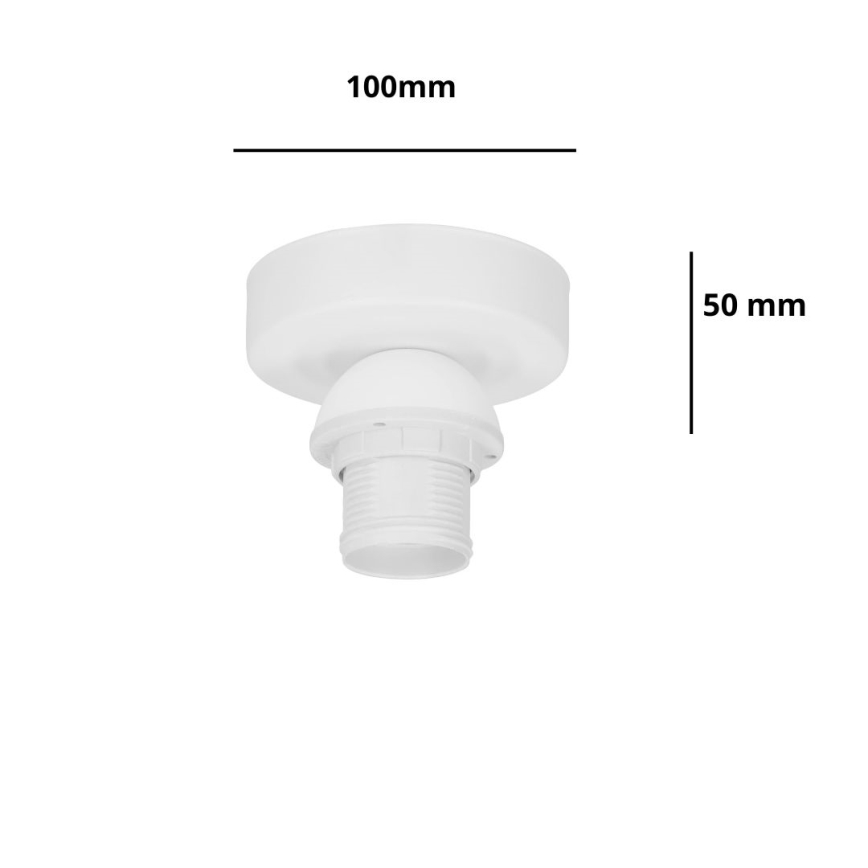 Brilagi - Stropna svjetiljka PARTY 1xE27/60W/230V promjer 10 cm bijela