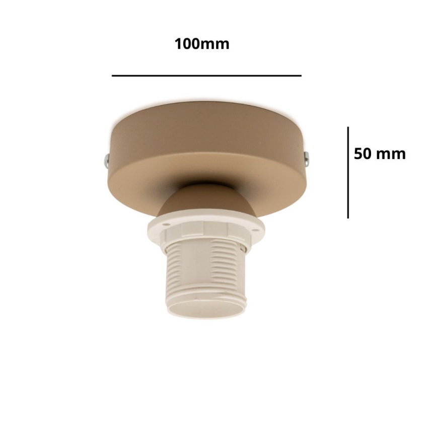 Brilagi - Stropna svjetiljka PARTY 1xE27/60W/230V Ø 10 cm bež