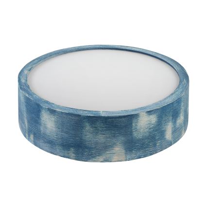 Brilagi - Stropna svjetiljka PINO 1xE27/15W/230V borovina/plava, promjer 27,5 cm