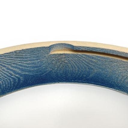 Brilagi - Stropna svjetiljka PINO 1xE27/15W/230V borovina/plava, promjer 27,5 cm