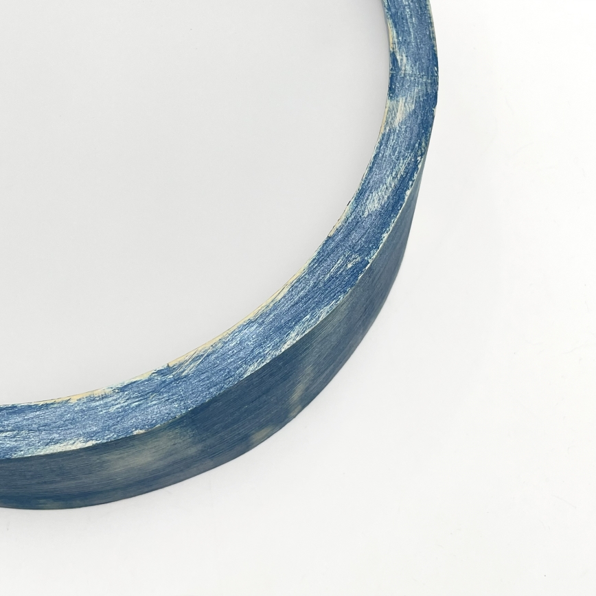 Brilagi - Stropna svjetiljka PINO 1xE27/15W/230V borovina/plava, promjer 27,5 cm