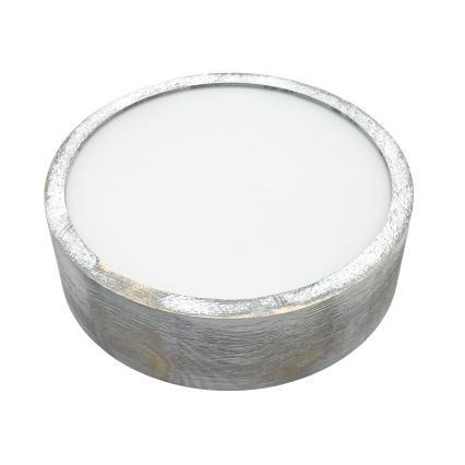 Brilagi - Stropna svjetiljka PINO 1xE27/15W/230V borovina/srebrna Ø 27,5 cm