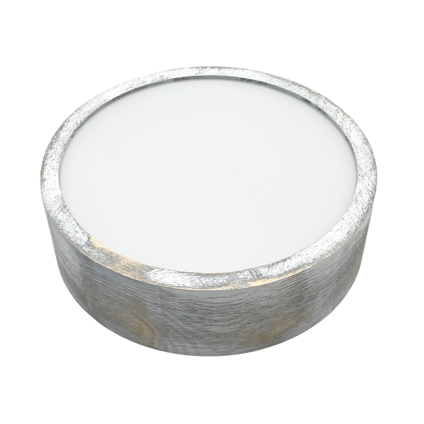 Brilagi - Stropna svjetiljka PINO 1xE27/15W/230V borovina/srebrna Ø 27,5 cm