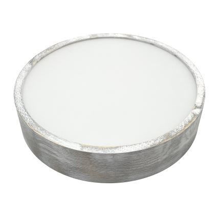 Brilagi - Stropna svjetiljka PINO 2xE27/15W/230V borovina/srebrna Ø 37,5 cm