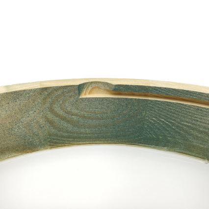 Brilagi - Stropna svjetiljka PINO 2xE27/15W/230V borovina/zelena, promjera 37,5 cm