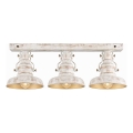 Brilagi - Stropna svjetiljka PYRONIC 3xE27/40W/230V krem/patina