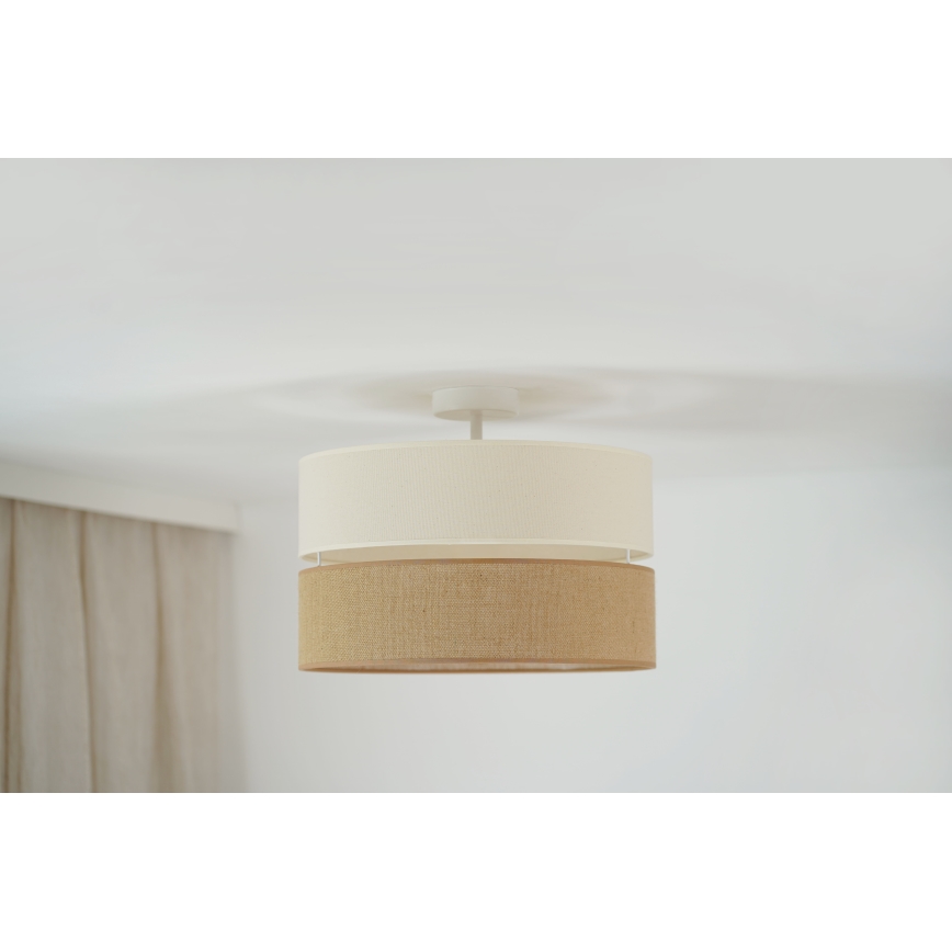 Brilagi - Stropna svjetiljka ROYAL YUTE 1xE27/15W/230V promjer 40 cm bež/crème