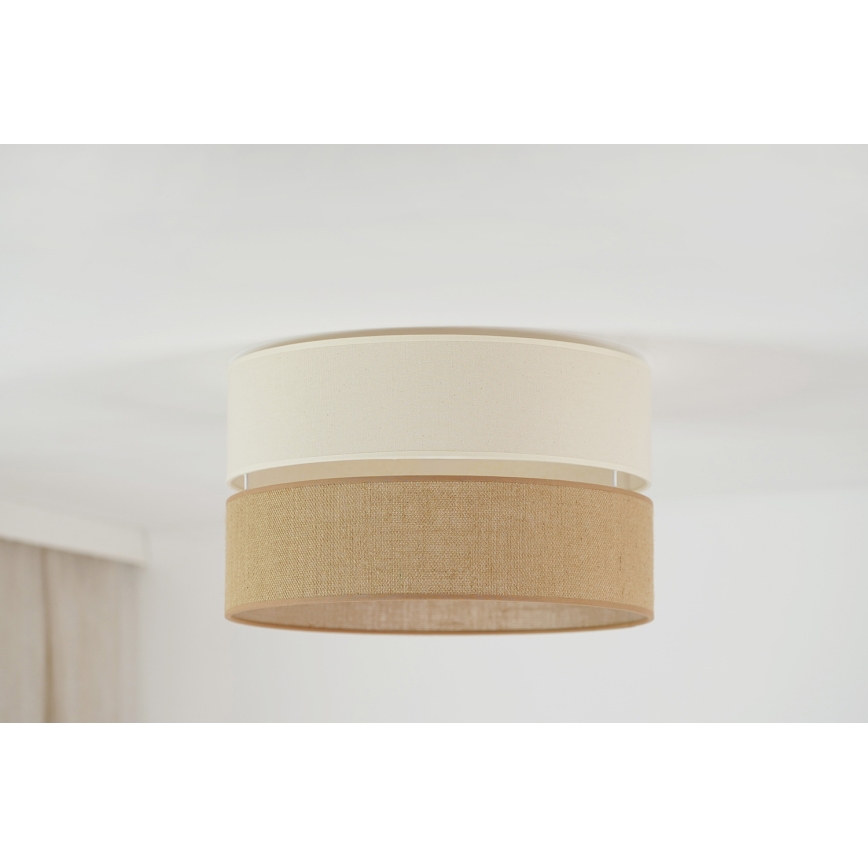 Brilagi - Stropna svjetiljka ROYAL YUTE 1xE27/15W/230V promjer 40 cm bež/krema