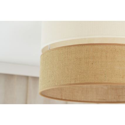 Brilagi - Stropna svjetiljka ROYAL YUTE 1xE27/15W/230V promjer 40 cm bež/krema