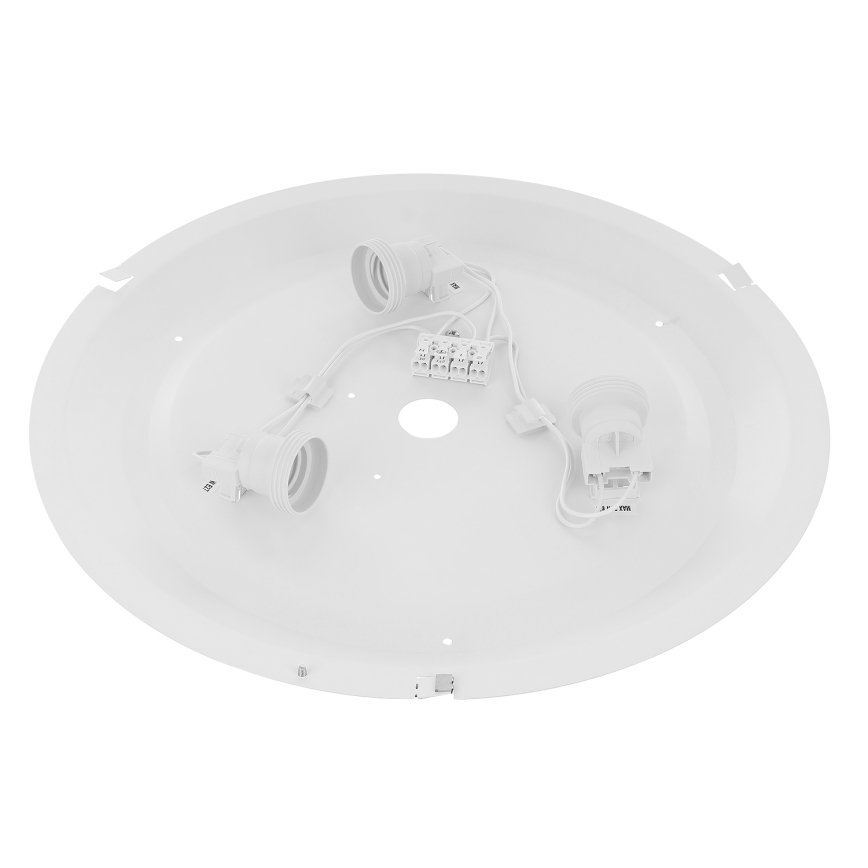 Brilagi - Stropna svjetiljka sa senzorom CLARE 3xE27/24W/230V pr. 40 cm siva
