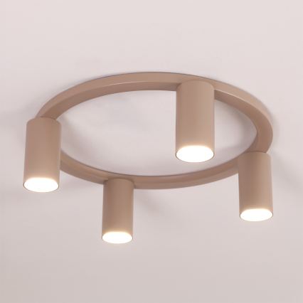 Brilagi - Stropna svjetiljka SELE 4xGU10/30W/230V bež