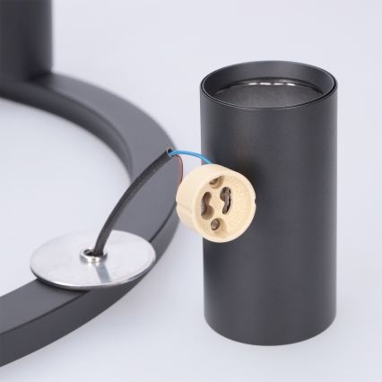 Brilagi - Stropna svjetiljka SELE 4xGU10/30W/230V crna
