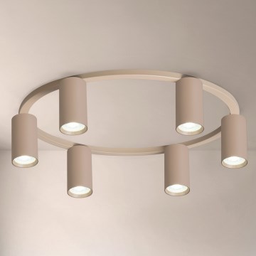 Brilagi - Stropna svjetiljka SELE 6xGU10/30W/230V bež