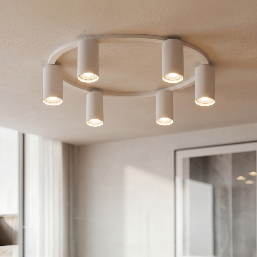 Brilagi - Stropna svjetiljka SELE 6xGU10/30W/230V bijela