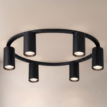 Brilagi - Stropna svjetiljka SELE 6xGU10/30W/230V crna