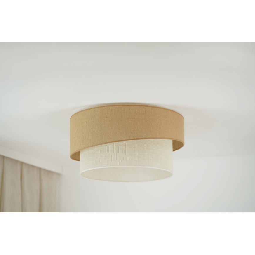 Brilagi - Stropna svjetiljka SHINE 1xE27/15W/230V pr. 50 cm bež/krem