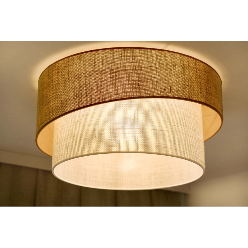 Brilagi - Stropna svjetiljka SHINE 1xE27/15W/230V pr. 50 cm bež/krem