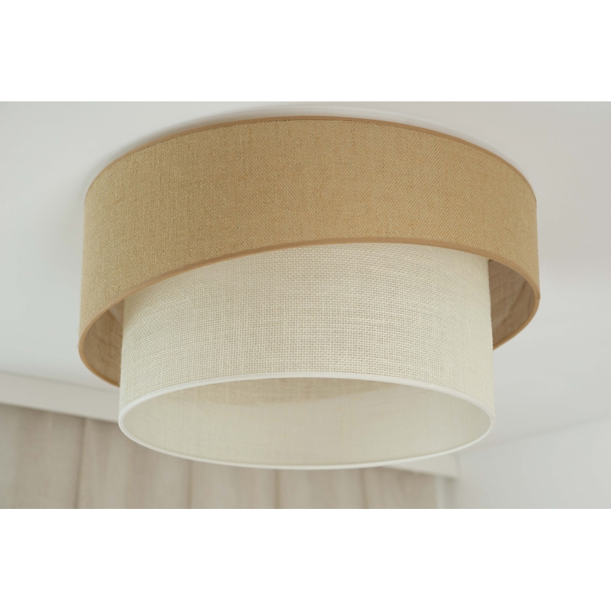 Brilagi - Stropna svjetiljka SHINE 1xE27/15W/230V pr. 50 cm bež/krem