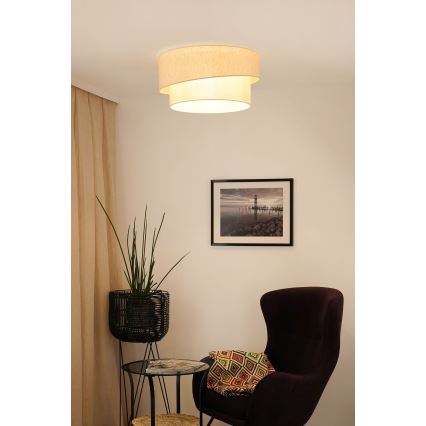 Brilagi - Stropna svjetiljka SHINE 1xE27/15W/230V pr. 50 cm krem