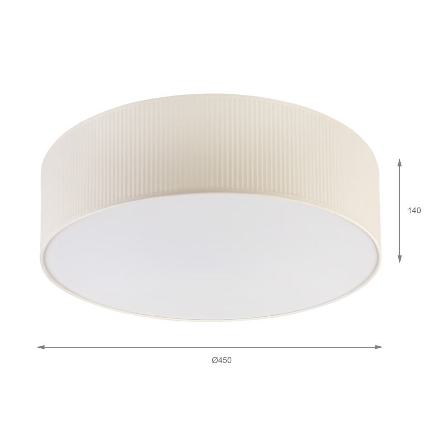 Brilagi - Stropna svjetiljka SIRIJA MODERN 4xE27/60W/230V, promjer 45 cm, krem boje