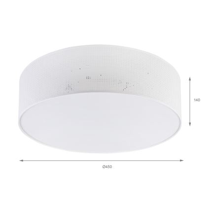 Brilagi - Stropna svjetiljka SIRIJA MODERN 4xE27/60W/230V Ø 45 cm bijela