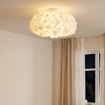 Brilagi - Stropna svjetiljka SOLEAIR 1xE27/40W/230V, promjer 45 cm, bijela