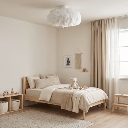 Brilagi - Stropna svjetiljka SOLEAIR 1xE27/40W/230V, promjer 45 cm, bijela