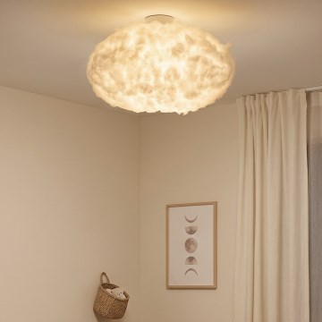 Brilagi - Stropna svjetiljka SOLEAIR 2xE27/40W/230V Ø 60 cm bijela