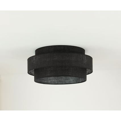 Brilagi - Stropna svjetiljka SPACE YUTE LED/12W/230V pr. 50 cm 3000K/4000K/6400K crna