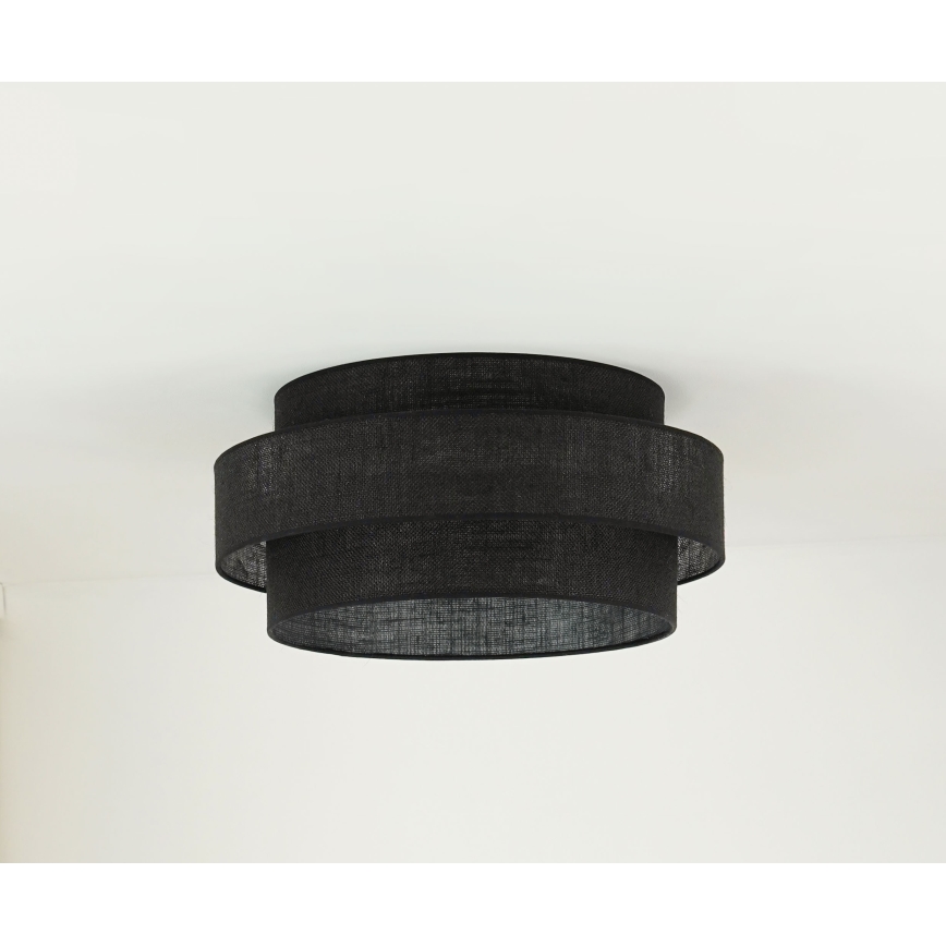Brilagi - Stropna svjetiljka SPACE YUTE LED/12W/230V pr. 50 cm 3000K/4000K/6400K crna