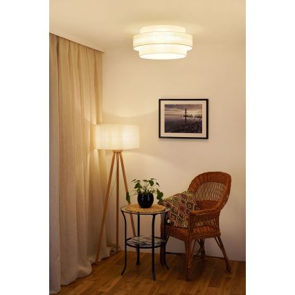 Brilagi - Stropna svjetiljka SPACE YUTE LED/12W/230V pr. 50 cm 3000K/4000K/6400K krem