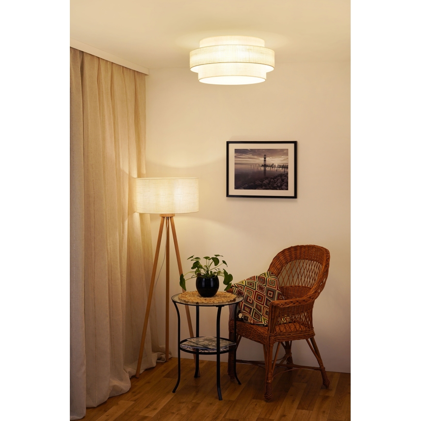 Brilagi - Stropna svjetiljka SPACE YUTE LED/12W/230V pr. 50 cm 3000K/4000K/6400K krem