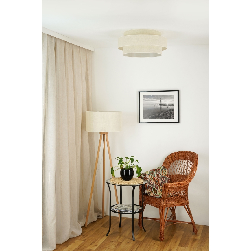Brilagi - Stropna svjetiljka SPACE YUTE LED/12W/230V pr. 50 cm 3000K/4000K/6400K krem