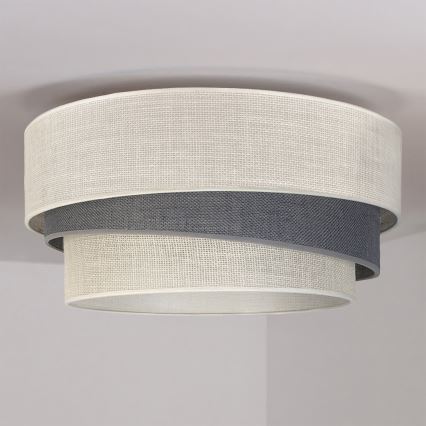 Brilagi - Stropna svjetiljka TRIO 1xE27/60W/230V Ø 40 cm kremasta/siva