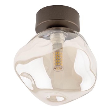 Brilagi - Stropna svjetiljka VULCANO 1xG9/8W/230V smeđa/dimna bež