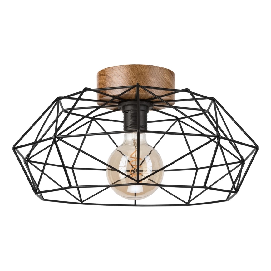 Brilagi - Stropna svjetiljka WOODY BASKET 1xE27/60W/230V hrast