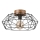 Brilagi - Stropna svjetiljka WOODY BASKET 1xE27/60W/230V hrast