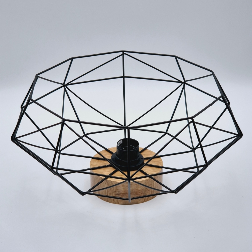 Brilagi - Stropna svjetiljka WOODY BASKET 1xE27/60W/230V hrast