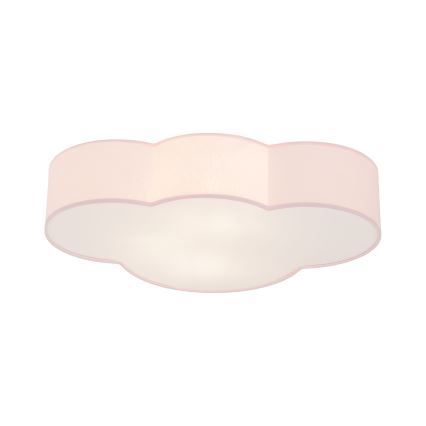 Brilagi - Stropna svjetiljka za djecu NIMBUS 4xE27/15W/230V 46x63 cm ružičasta