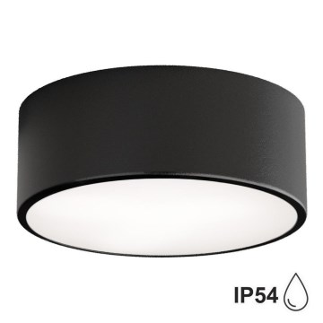Brilagi - Stropna svjetiljka za kupaonicu CLARE 1xE27/24W/230V pr. 20 cm IP54 crna