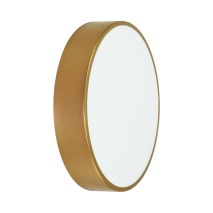 Brilagi - Stropna svjetiljka za kupaonicu CLARE 2xE27/24W/230V pr. 40 cm IP54 zlatna