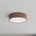 Brilagi - Stropna svjetiljka za kupaonicu CLARE s senzorom pokreta i sumraka 2xE27/24W/230V, promjer 30 cm, smeđa, IP54